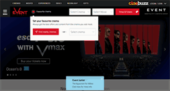 Desktop Screenshot of eventcinemas.com.au